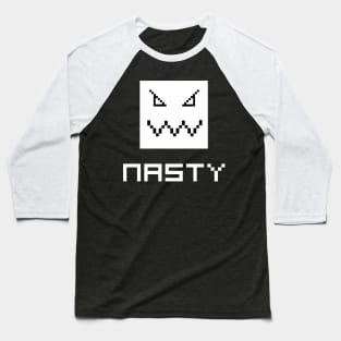 pixel face is nasty Baseball T-Shirt